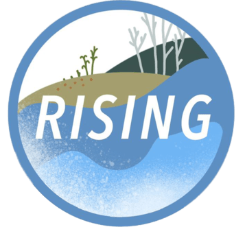 Resilience Implementation for Salt-INtruded Geographies (RISING) Mid-Atlantic Logo