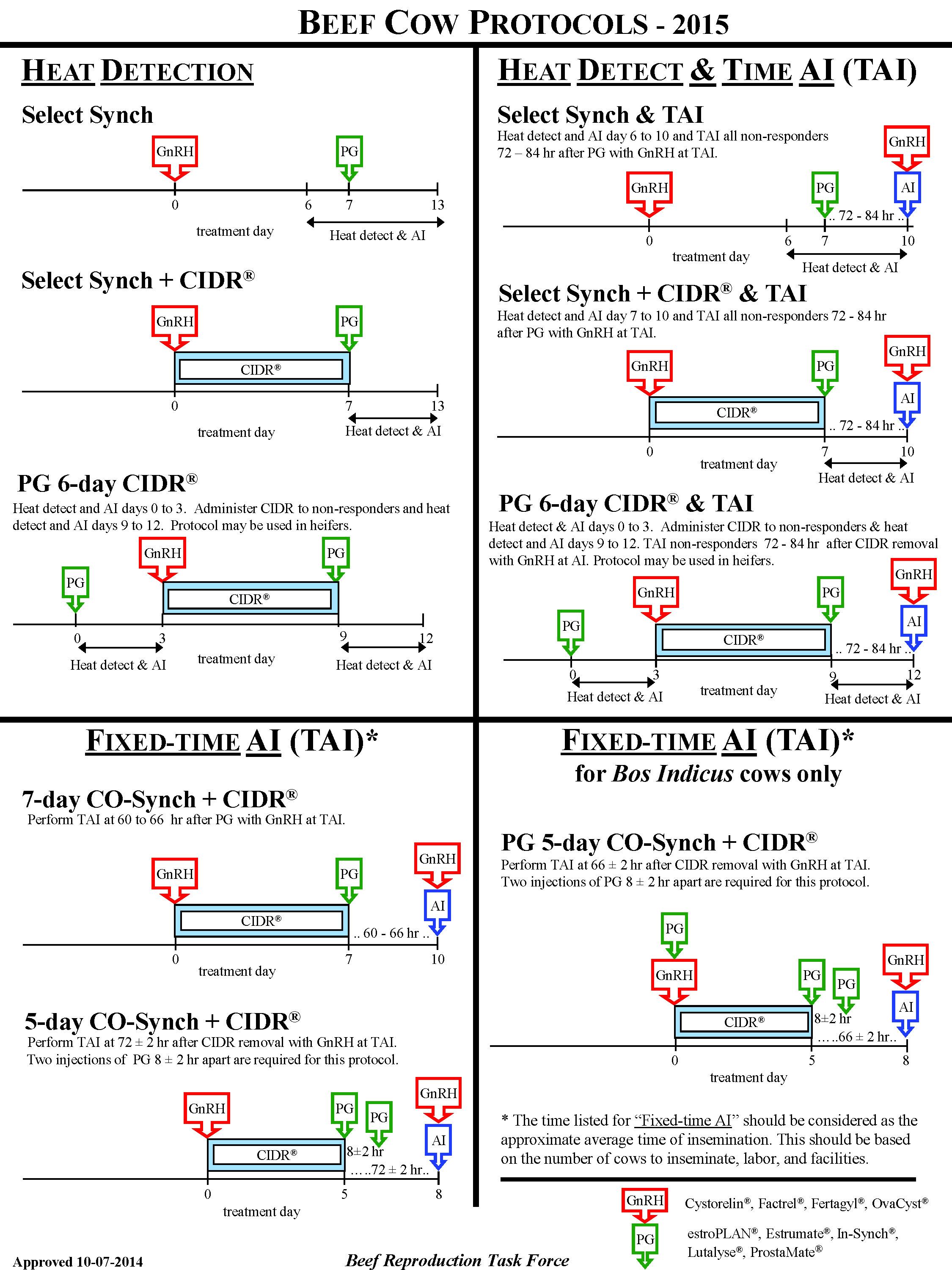 Estrous Synchronization Protocols