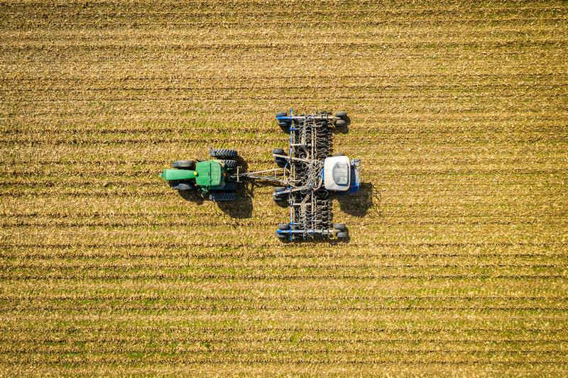 Harvesting corn