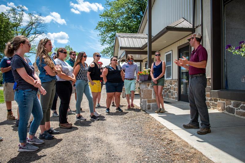 Class XI at Frey's Dairy