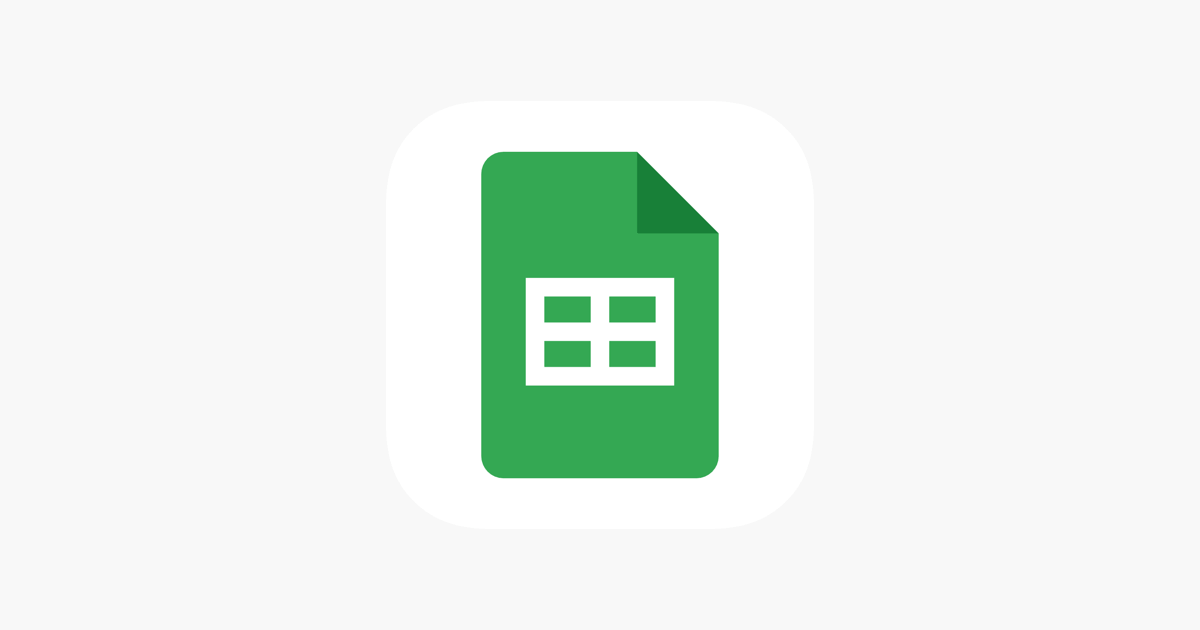 google sheets