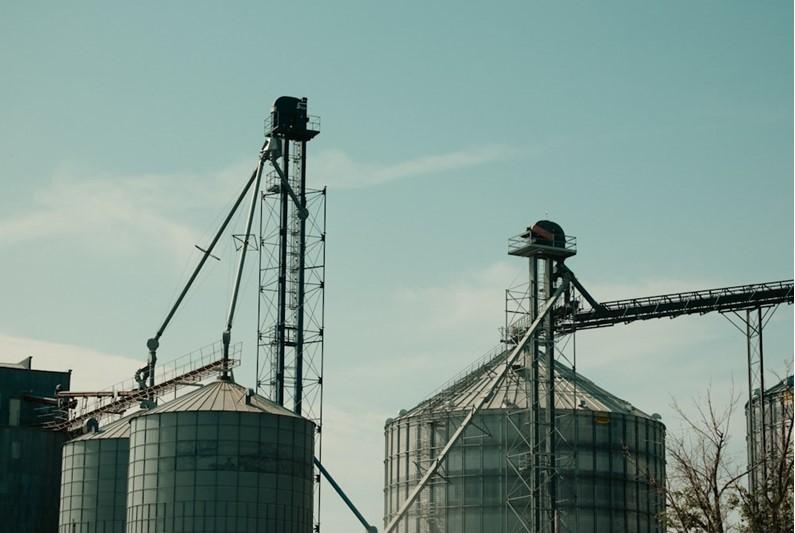 Grain silos